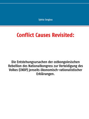 cover image of Conflict Causes Revisited -